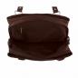 Preview: ALPENLEDER | Damenhandtasche PERU (schokobraun) 4799-s