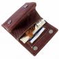 Preview: ALPENLEDER | Tabaktasche PANAMA brandy (CG2070-b)