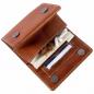Preview: ALPENLEDER | Tabaktasche PANAMA cognac (CG2070-c)