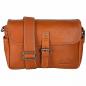 Preview: ALPENLEDER | Camera Case PRESSE Büffelleder cognac (CG2044-c)