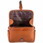 Preview: ALPENLEDER | Camera Case PRESSE Büffelleder cognac (CG2044-c)