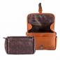 Preview: ALPENLEDER | Camera Case PRESSE Büffelleder cognac (CG2044-c)