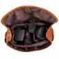 Preview: ALPENLEDER | Camera Case PRESSE Büffelleder cognac (CG2044-c)
