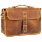 Preview: ALPENLEDER | Camera Case PRESSE wild camel (CG2044-wc)