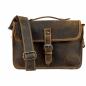 Preview: ALPENLEDER | Camera Case PRESSE old havanna (CG2044-oh)