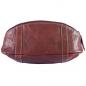 Preview: ALPENLEDER | Kulturtasche RUGBY (brandy) CG6058-b