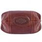 Preview: ALPENLEDER | Kulturtasche RUGBY (brandy) CG6058-b
