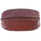Preview: ALPENLEDER | Kulturtasche RUGBY (brandy) CG6058-b
