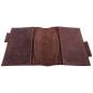 Preview: ALPENLEDER | Notizbuch DIN A5 SCHILLER (old havana) CG6056-oh
