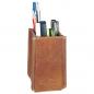 Preview: ALPENLEDER Schreibtisch-Set PIEMONT cognac