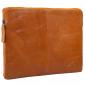 Preview: ALPENLEDER | Tablettasche SPEZI (cognac) CG6027-c