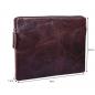 Preview: ALPENLEDER | Tablettasche Sleeve STENZ (marronato) CG6028-m
