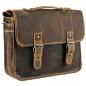 Preview: ALPENLEDER | Messenger Bag TOURER (old havanna) CG6068-oh