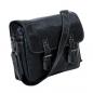 Preview: ALPENLEDER | Messenger Bag TOURER (ebenholz) CG6068-e