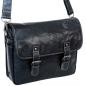 Preview: ALPENLEDER | Messenger Bag TOURER (ebenholz) CG6068-e