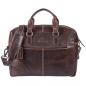 Preview: ALPENLEDER | Aktentasche WALDRAUSCHEN (marronato) CG6017-m