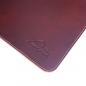 Preview: ALPENLEDER | Schreibtischunterlage WERKBANK (wine) CG6041-w