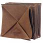 Preview: ALPENLEDER | Tabaktasche ZIEHHARMONIKA (old havanna) CG6063-oh