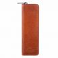 Preview: ALPENLEDER | Stifteetui ZWOA cognac (CG8084-c)