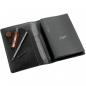 Preview: Ron McLaine Taschenkalender 2024 EASYfolder Set GENUA Leder schwarz