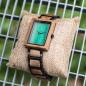 Preview: HOLZKERN Armas Urban Square Herren Holzarmbanduhr