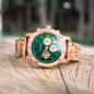 Preview: HOLZKERN Blätterdach Waldlauf Herren Chronograph