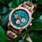 Preview: HOLZKERN Blätterdach Waldlauf Herren Chronograph