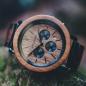 Preview: HOLZKERN Dämmerung Horizont Herren Chronograph