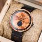 Preview: HOLZKERN Fire Limited Edition Herren Holzarmbanduhr