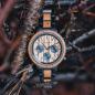 Preview: HOLZKERN Halbdunkel Horizont Damen Chronograph