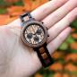 Preview: HOLZKERN Halbdunkel Horizont Damen Chronograph