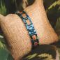 Preview: HOLZKERN Armband Acoustic Marmorholz Blau