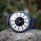 Preview: HOLZKERN Midnight Sun Sundance Solar Damen Herren Holzarmbanduhr