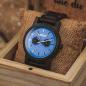 Preview: HOLZKERN Otter Trekking Herren Holzarmbanduhr