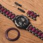 Preview: HOLZKERN Red Kite Prey Herren Chronograph