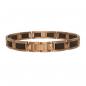 Preview: HOLZKERN Armband Rhapsodie Walnussholz Roségold