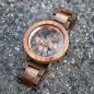 Preview: HOLZKERN Seerauch Horizont Herren Holzarmbanduhr