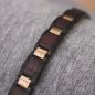 Preview: HOLZKERN Armband Bandlet Symphonie Amaranth Roségold