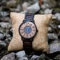 Preview: HOLZKERN Sonnenfleck Sundance Damen Herren Solar Holzarmbanduhr