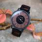 Preview: HOLZKERN Sonnensturm Sundance Damen Herren Solar Holzarmbanduhr
