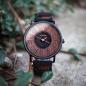 Preview: HOLZKERN Sonnensturm Sundance Damen Herren Solar Holzarmbanduhr