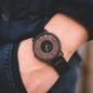 Preview: HOLZKERN Sonnensturm Sundance Damen Herren Solar Holzarmbanduhr