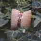 Preview: HOLZKERN Bandlet Armband Unisono Padoukholz Roségold