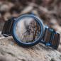 Preview: HOLZKERN Voyager Orbit Damen Herren Holzarmbanduhr