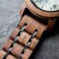 Preview: HOLZKERN Waldboden Waldlauf Solar Limited Edition Herren Holzarmbanduhr