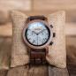 Preview: HOLZKERN Waldboden Waldlauf Solar Limited Edition Herren Holzarmbanduhr