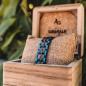 Preview: HOLZKERN | Kanon (Walnussholz / Blau)