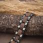 Preview: HOLZKERN | Accord (Walnussholz / Grau) Armband Bandlet