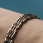 Preview: HOLZKERN | Bandlett Armband ADAGIO (Leadwood / Gold)