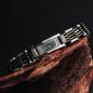 Preview: HOLZKERN | Bandlett Armband ADAGIO (Marmor Grau / Silber)